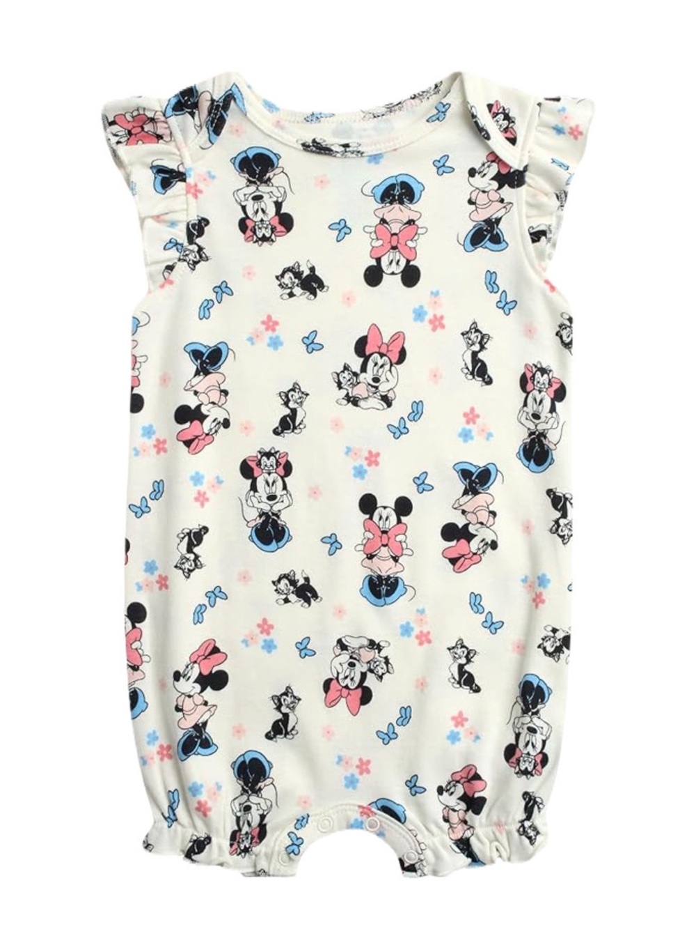 Disney baby Minnie and figaro romper